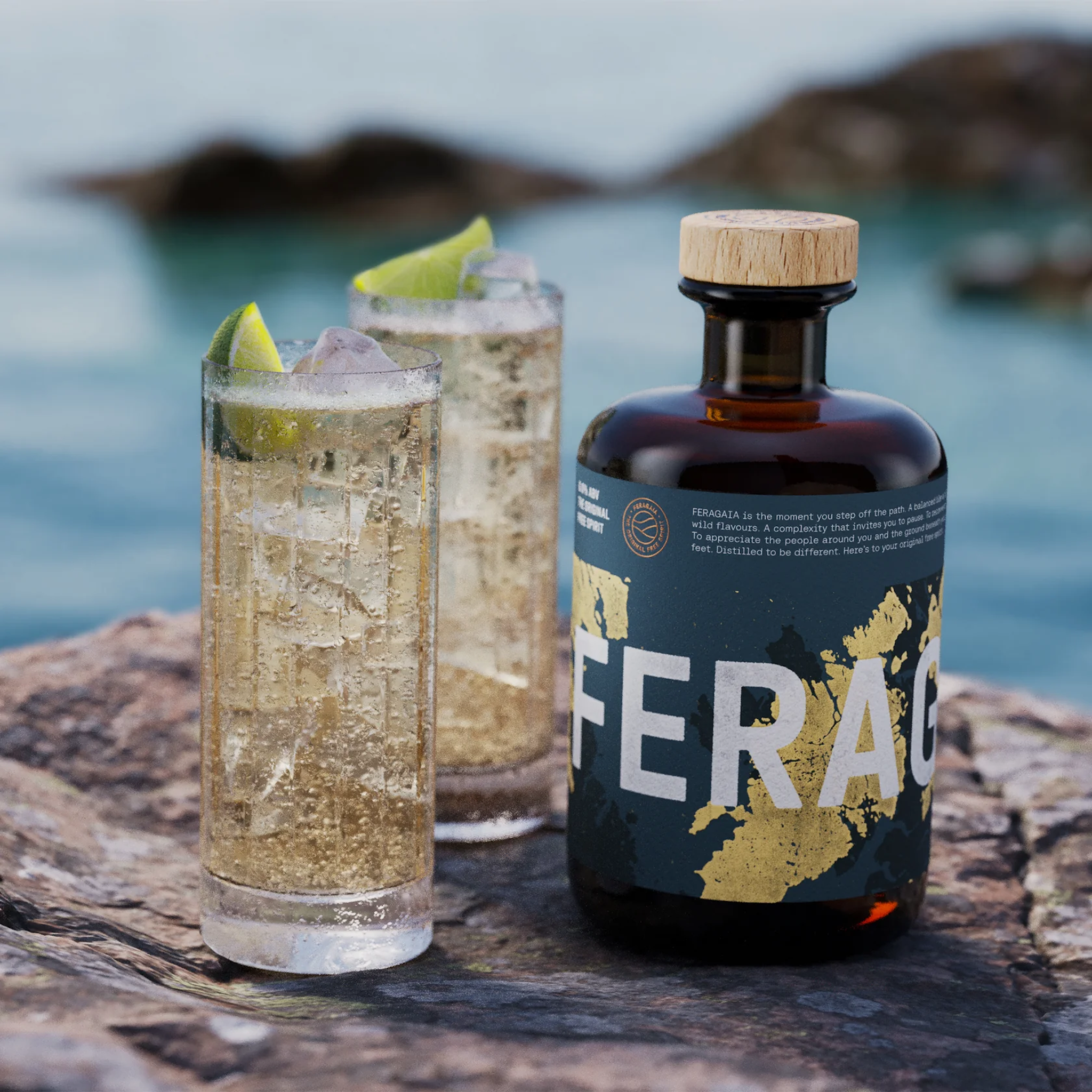 Feragaia Alcohol-Free Spirit - Explore Nature's Essence in Every Sip