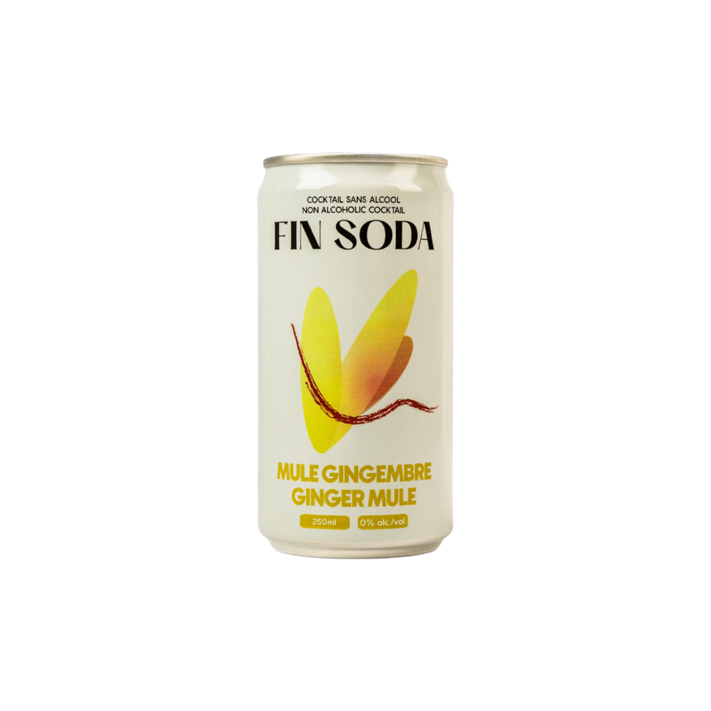 Fin Soda Ginger Mule - Refreshing Ginger Beer Cocktail