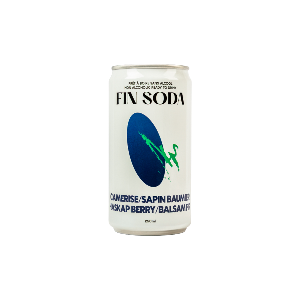 Fin Soda Haskap Berry Balsam Fir - Refreshing Sparkling Beverage