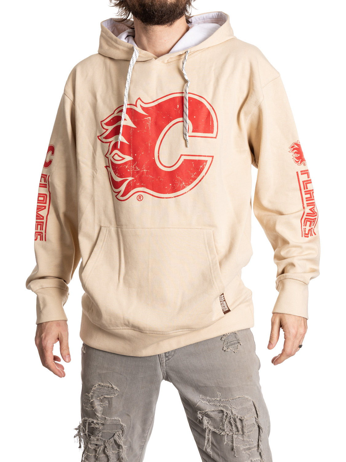 Calgary Flames Vintage Vibes Hoodie - Shopthatapp.ca