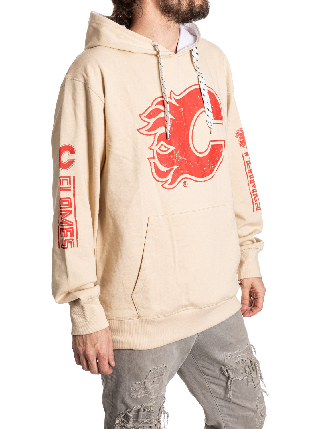Calgary Flames Vintage Vibes Hoodie - Shopthatapp.ca