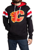 Calgary Flames Varsity Retro Style Hoodie - Shopthatapp.ca
