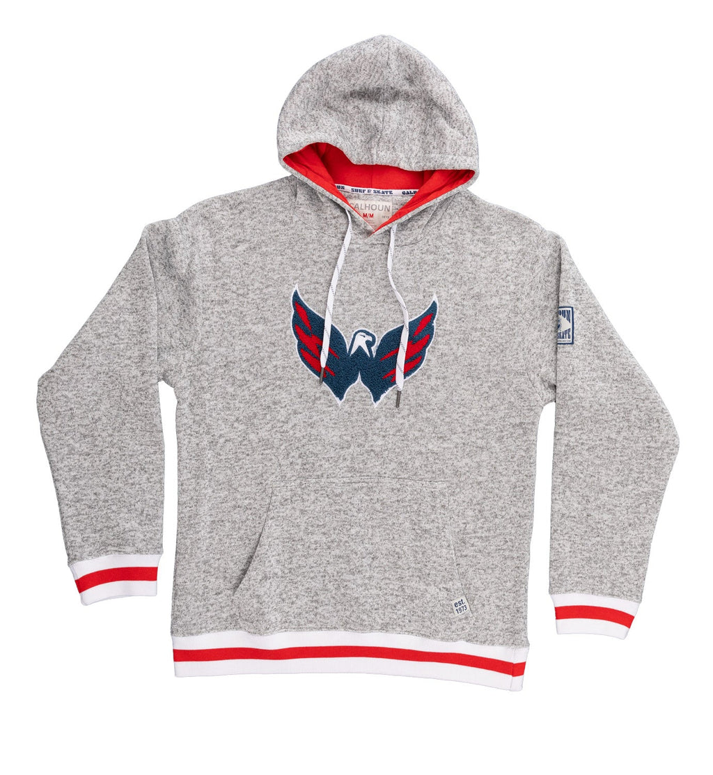 Washington Capitals "Muskoka Style" Premium Chenille Woven Logo Hoodie - Shopthatapp.ca
