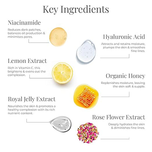 Ayurvedic Face Wash for Dry Skin - Forest Essentials Honey, Lemon & Rosewater - Shopthatapp.ca