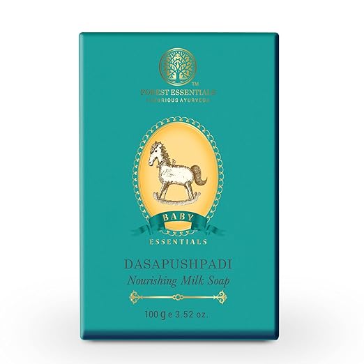 Forest Essentials Dasapushpadi Nourishing Full Cream Milk Soap