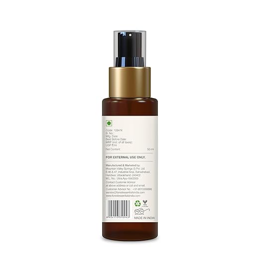 Forest Essentials Fragrant Body Mist Nargis | Aloe Vera juice infused Perfume Spray to keep Skin Scented & Hydrated Through the Day