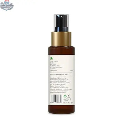 Forest Essentials Sandalwood Vetiver body mist spray with aloe vera for refreshed, scented skin all day.