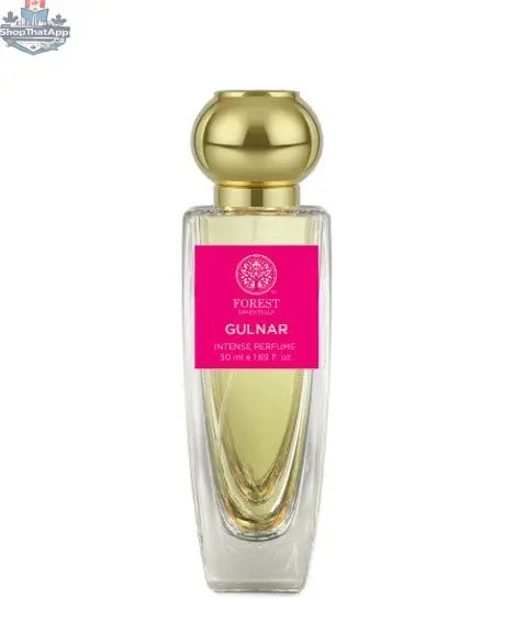 Forest Essentials Gulnar perfume bottle showcasing the luxurious fragrance with elegant packaging.