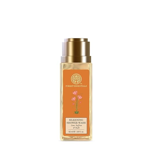 Forest Essentials Silkening Shower Wash Lime Saffron Oudh