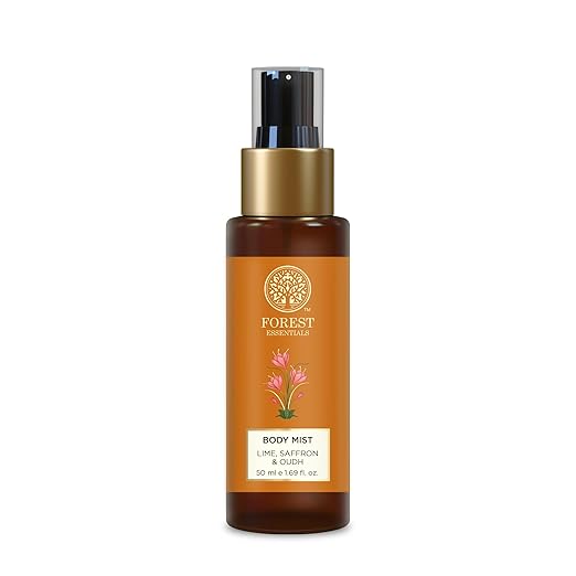 Forest Essentials Fragrant Body Mist Lime Saffron Oudh