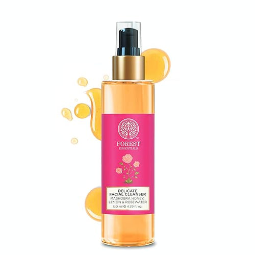 Ayurvedic Face Wash for Dry Skin - Forest Essentials Honey, Lemon & Rosewater - Shopthatapp.ca