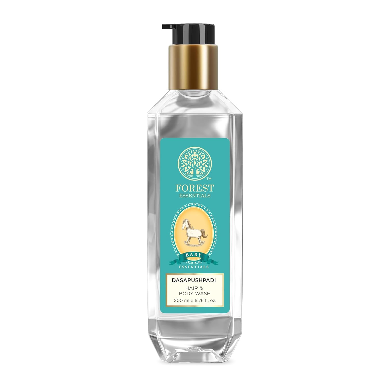 Forest Essentials Dasapushpadi Baby Hair & Body Wash