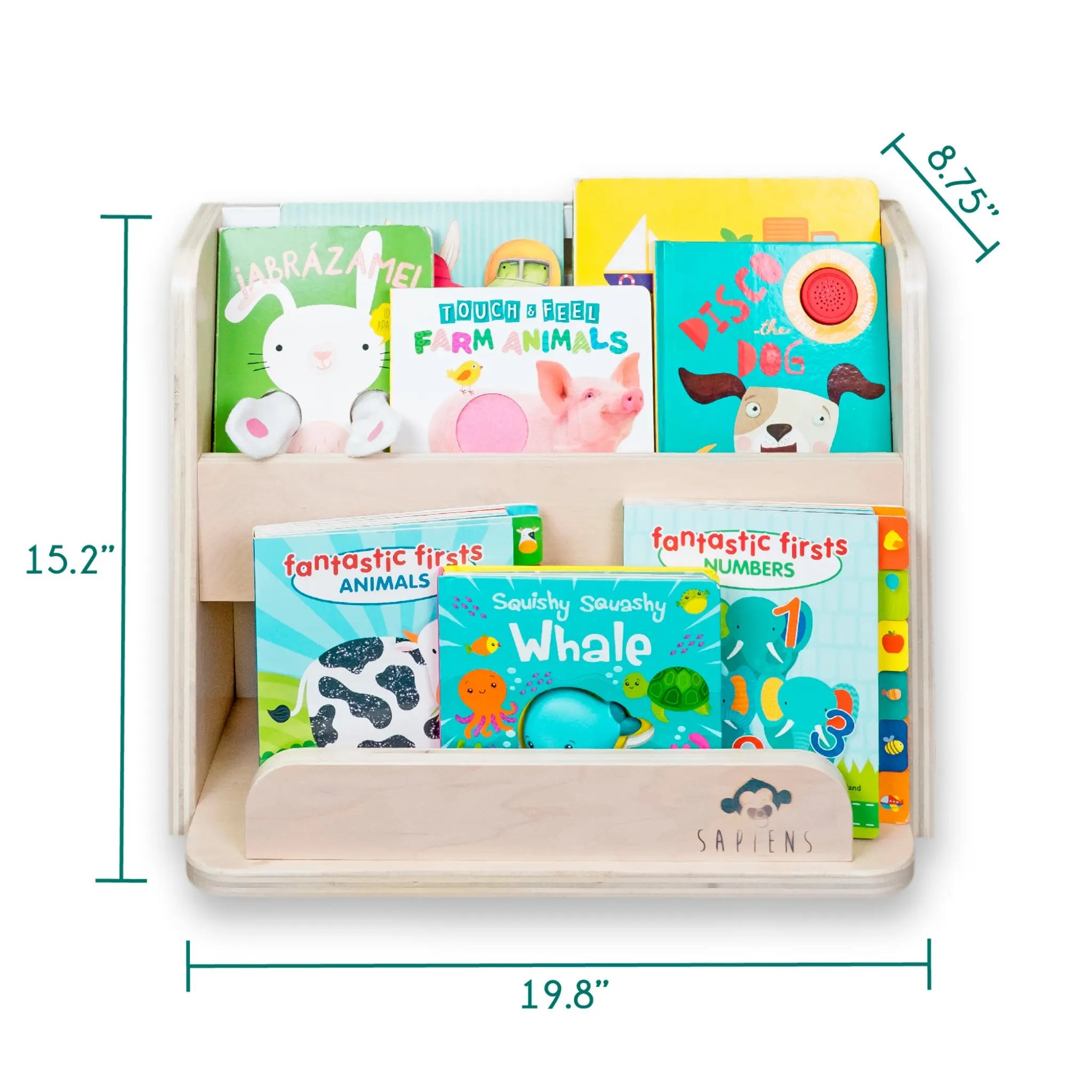 GUAVA Montessori Bookshelf for Kids - Enhance Learning and Organization - Shopthatapp.ca