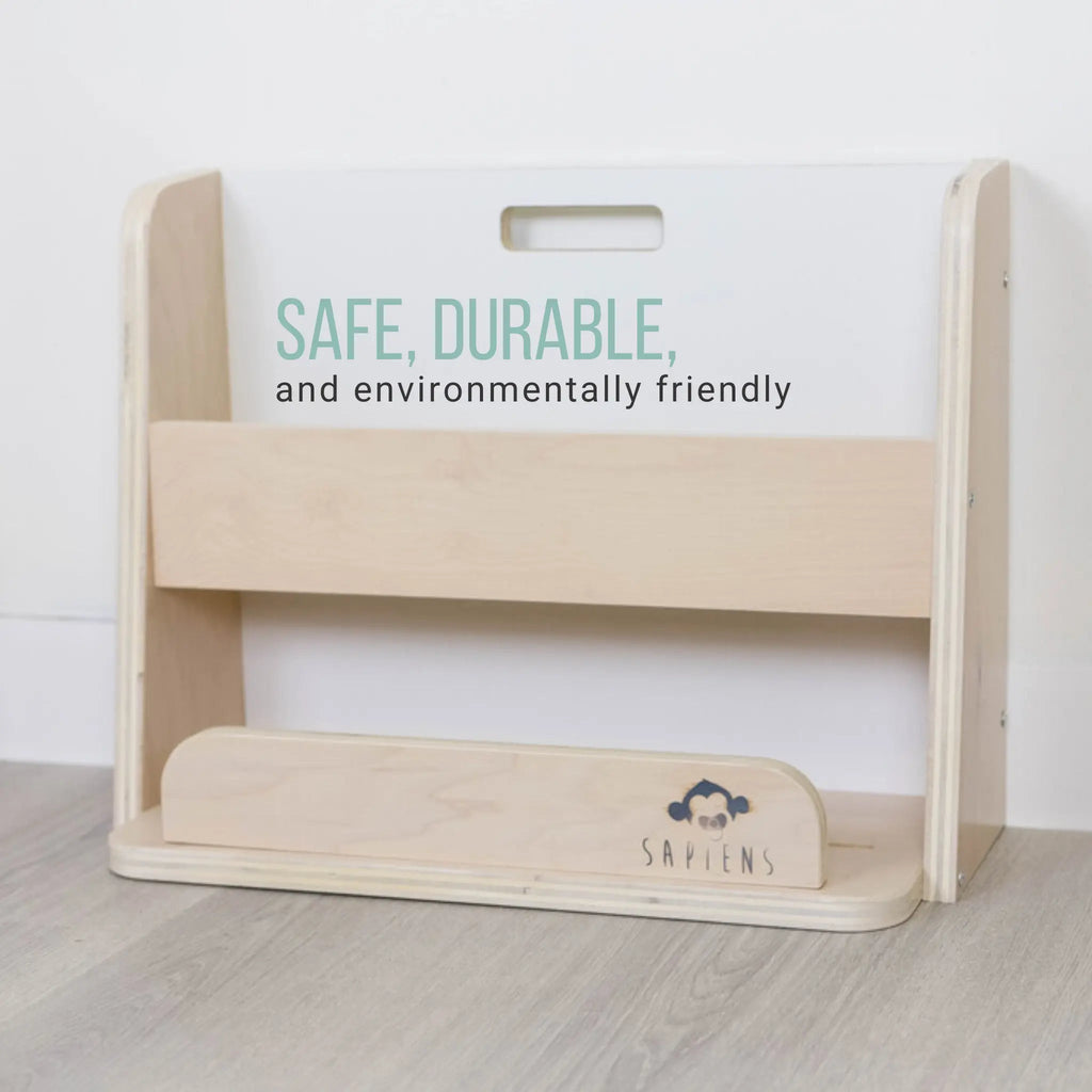 GUAVA Montessori Bookshelf for Kids - Enhance Learning and Organization - Shopthatapp.ca