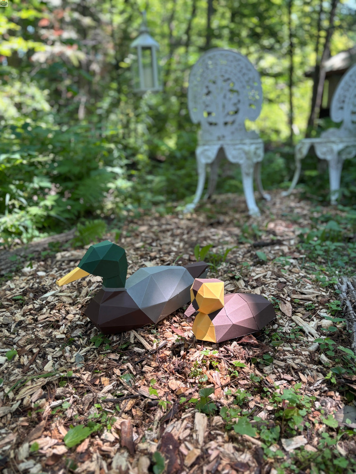 Sofs Lifestyle DIY duck origami kit with colorful 3D paper model and papercraft activity for creative origami enthusiasts.