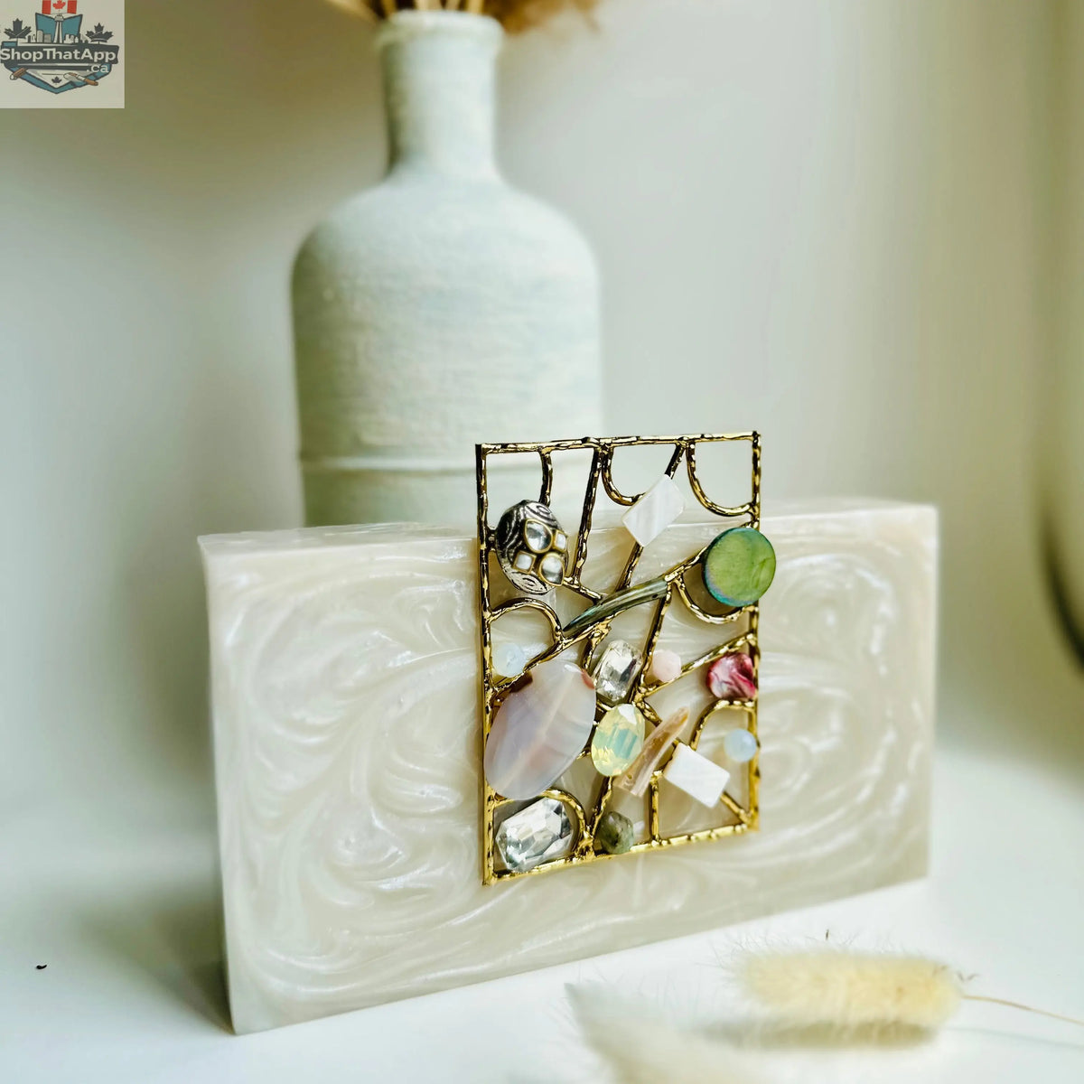 Elevate Your Style with Our Handcrafted Resin Clutch - Shopthatapp.ca