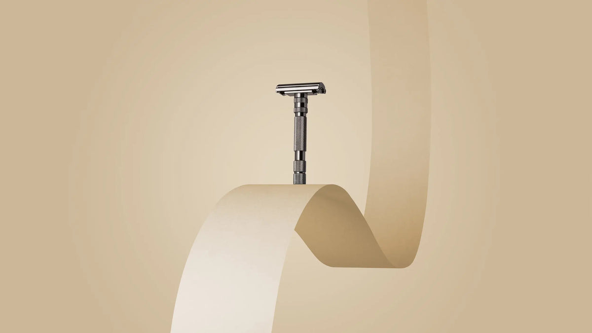 Rockwell T2 Adjustable Safety Razor - Gunmetal (Twist-to-Open) - Shopthatapp.ca