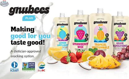 Gnubees Plus Mix Box - 12 pouches - Shopthatapp.ca