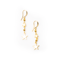 Star Drop Earring Gold Plate - Elegant and Stylish Accessory - Shopthatapp.ca