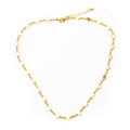Short Heart Necklace Gold Plate for Elegant Style - Shopthatapp.ca