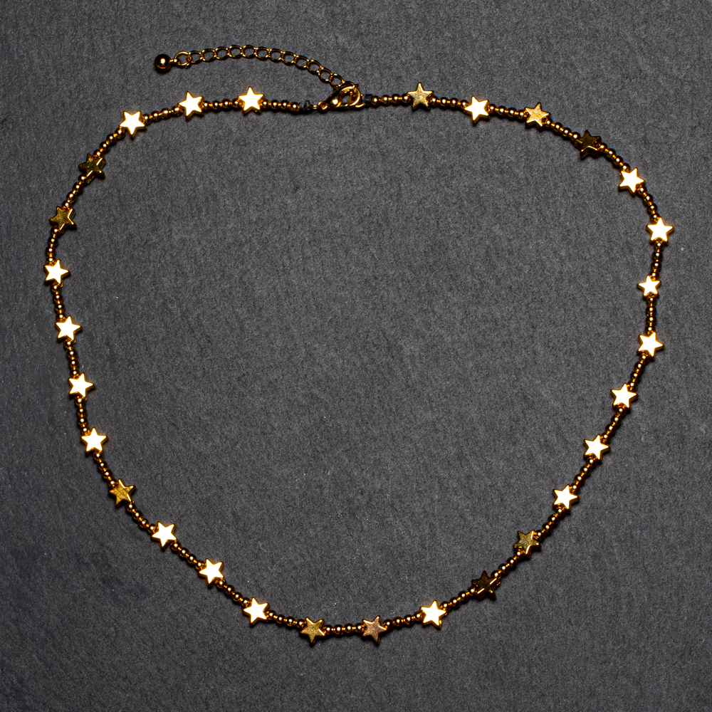 Short Star Necklace Gold Plate – Dazzling Elegance for Every Occasion - Shopthatapp.ca