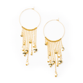 Gold Plate Ring and Charms Earring - Elegant Fashion Accessory - Shopthatapp.ca
