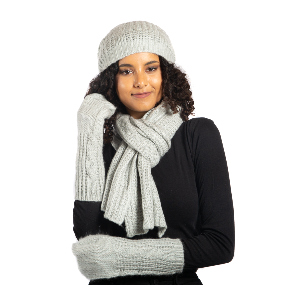 cable Knit Hat - Shopthatapp.ca