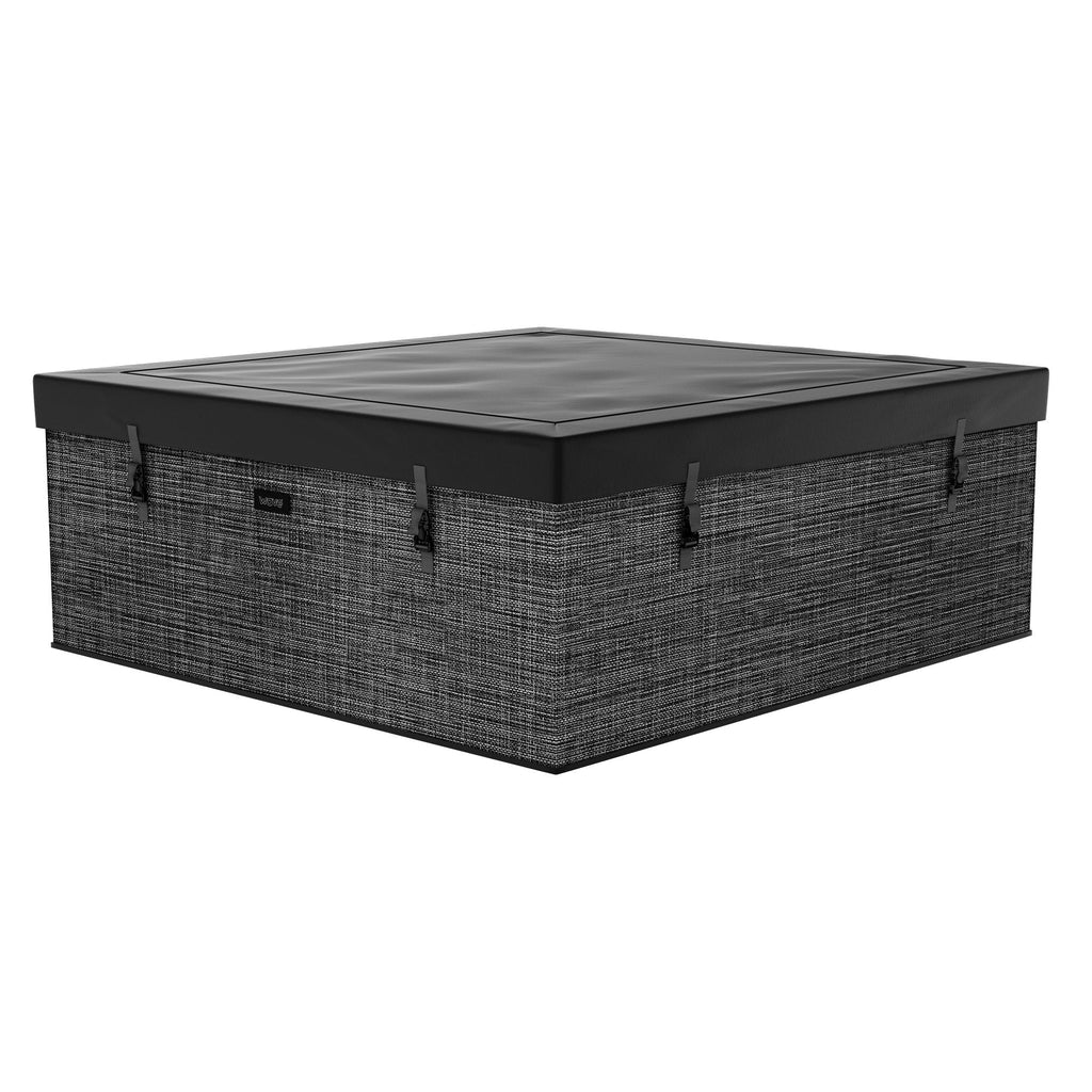 Wave | Garda | 4/6-Person Eco Foam Hot Tub | Square | Built-In Integrated Heater - Www.Shopthatapp.ca