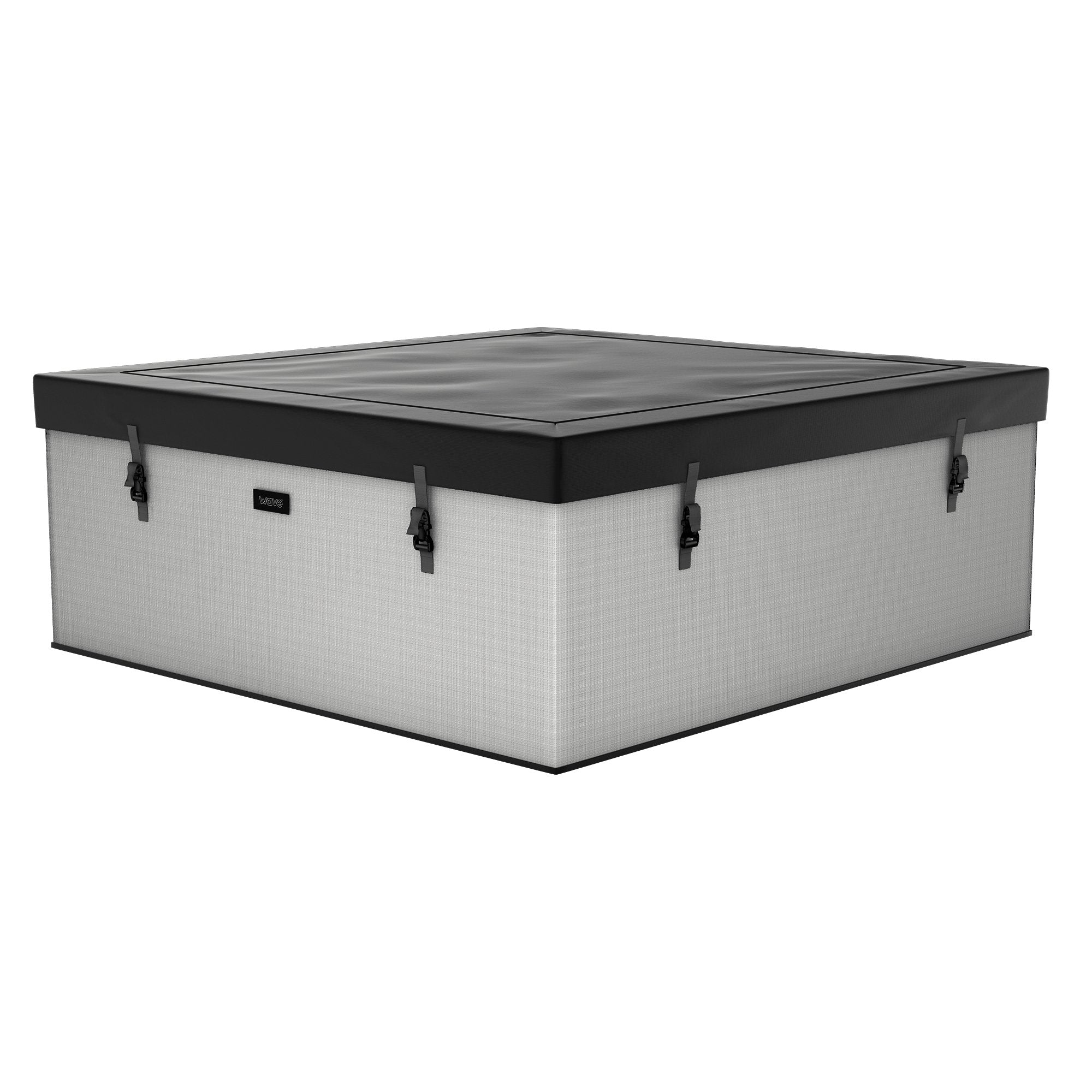 Wave | Garda | 4/6-Person Eco Foam Hot Tub | Square | Built-In Integrated Heater - Www.Shopthatapp.ca