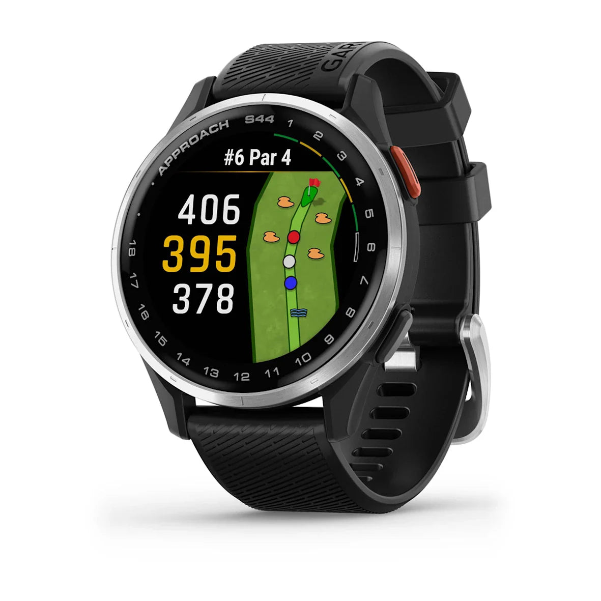 Garmin Approach S44 Golf GPS Watch — Bright 1.2" AMOLED, 43,000+ Courses & Smart Notifications - Shopthatapp.ca