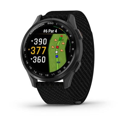 Garmin Approach S50 Golf Watch with AMOLED Touchscreen, GPS & 43K Courses - Shopthatapp.ca