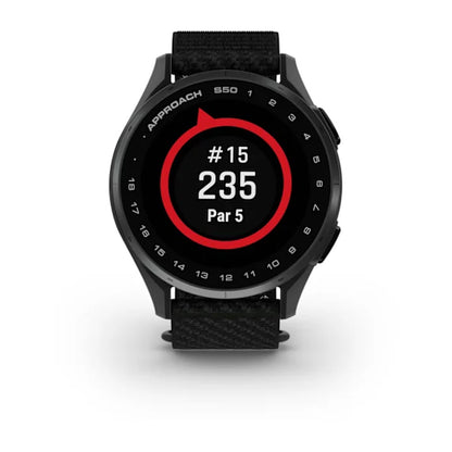 Garmin Approach S50 Golf Watch with AMOLED Touchscreen, GPS & 43K Courses - Shopthatapp.ca
