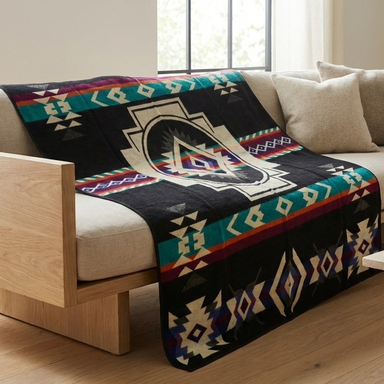 OLDTRIBES™ Four Winds Alpaca Blanket