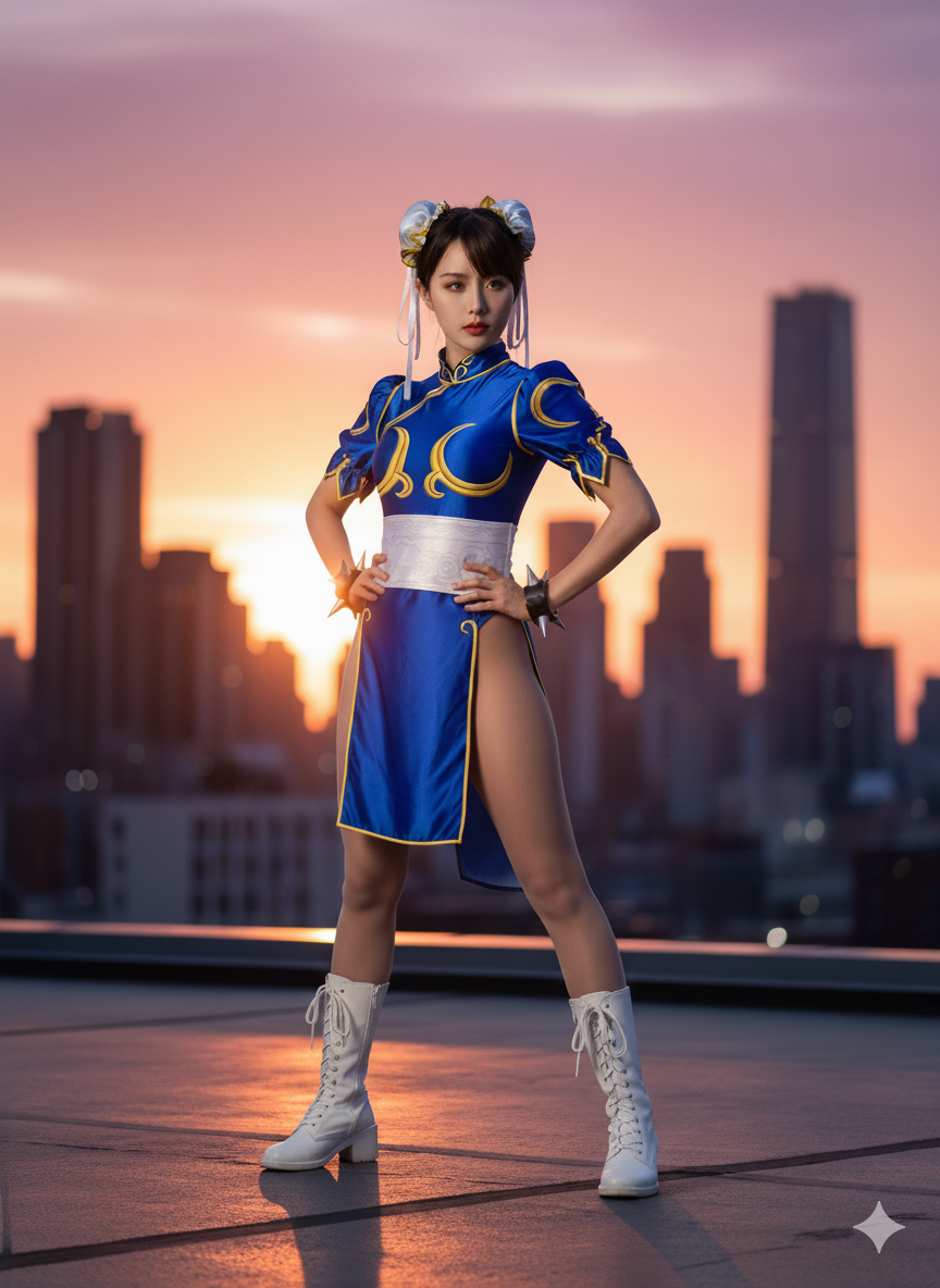 Super Hero Chun Li Spandex Cosplay Open Crotch Halloween Costume Bodysuit Sexy Lingerie - Shopthatapp.ca