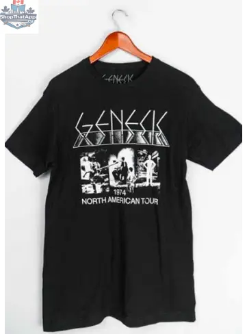 Little Guitars Genesis Lamb Lies Down T-shirt, official merchandise, featuring band logo and graphic design on casual clothing.
