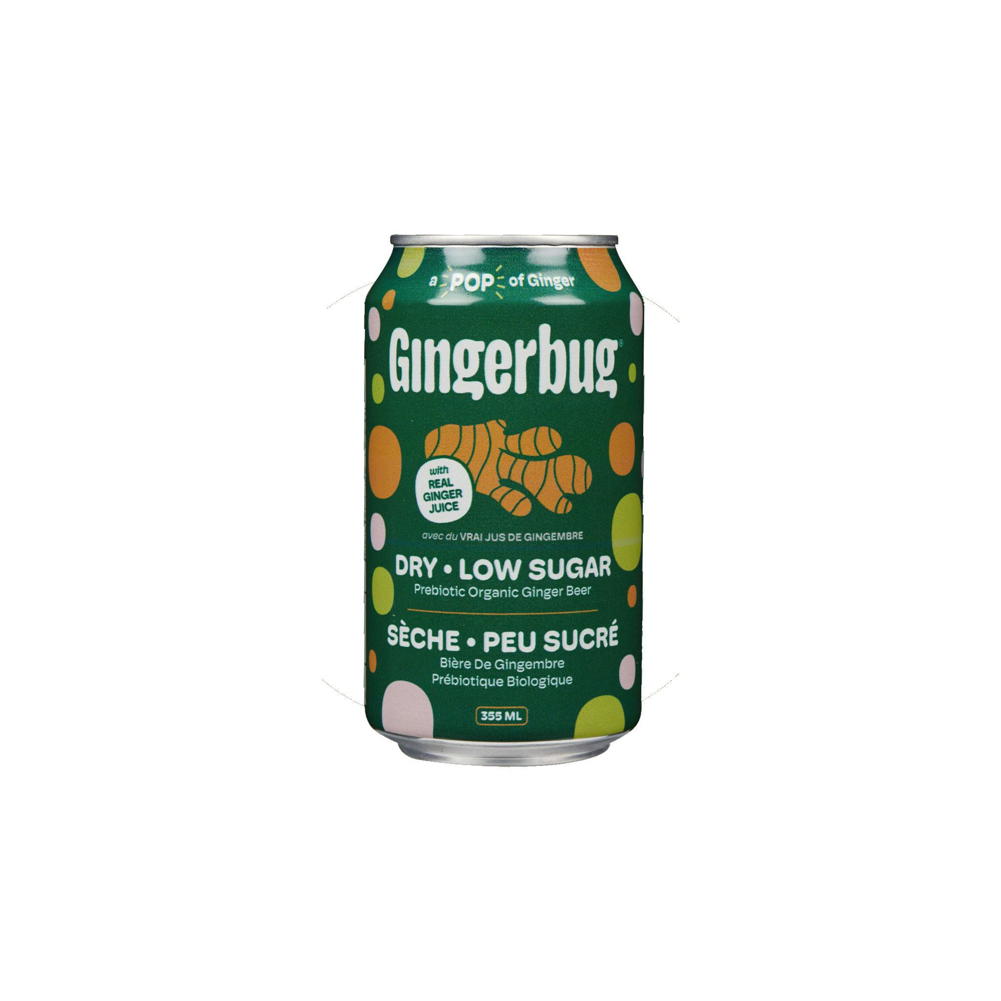 Gingerbug Dry - Ferment Your Own Ginger Soda at Home