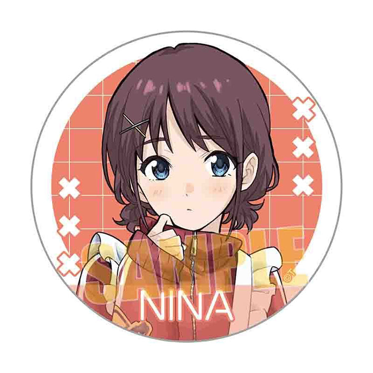 Girls Band Cry Anime Merch - Trading Badge Collection Jersey Maid Ver. - Www.Shopthatapp.ca