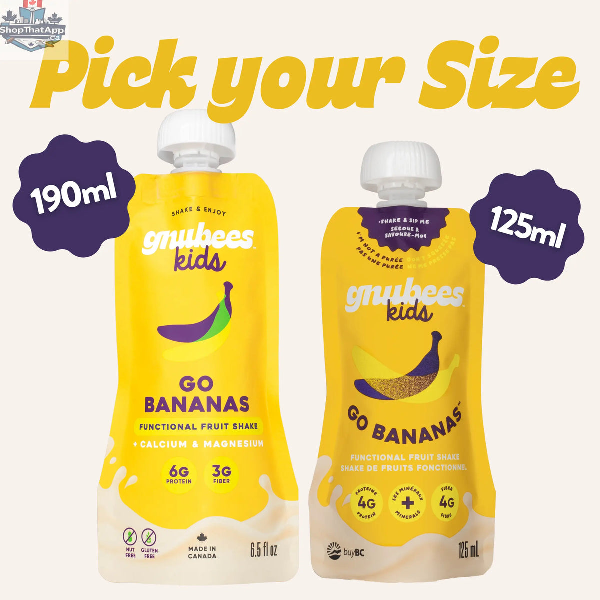 Go Bananas - Gnubees Kids - Shopthatapp.ca