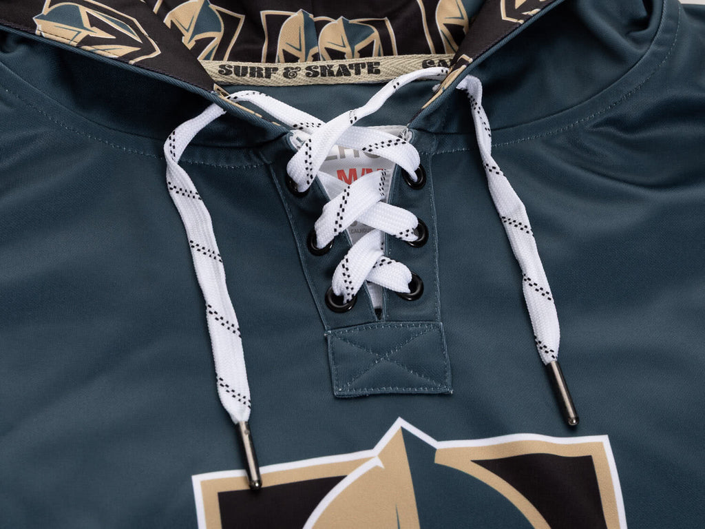 Vegas Golden Knights Hockey Lace Hoodie - Shopthatapp.ca