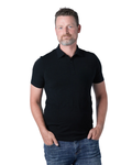 Men's Merino Wool Golf Polo — Lightweight