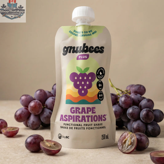 Grape Aspirations -  Box with 12 Pouches - Shopthatapp.ca