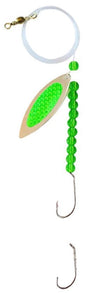 Willow Leaf Worm Harness - Ultimate Fishing Solution for Walleye, Bass & Pike - Shopthatapp.ca