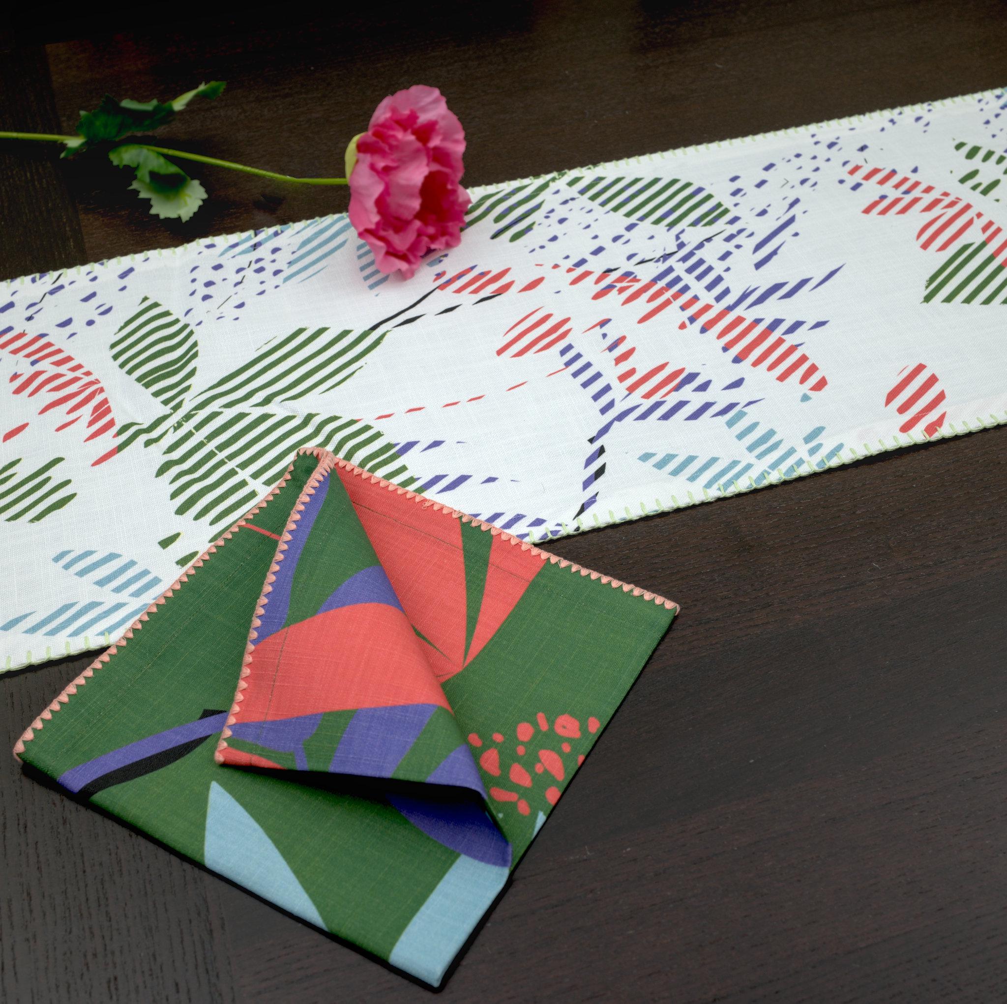 Pollen Up Dinner Napkins (3 Versions) - Shopthatapp.ca