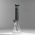 Frosted Tube (16″) Colored Beaker Bong