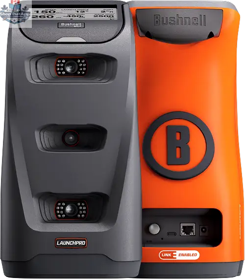 Bushnell Launch Pro – Circle B Edition | Tour‑Level Precision Golf Launch Monitor, Triple‑Camera, FSX‑Ready (Indoor/Outdoor) - Shopthatapp.ca
