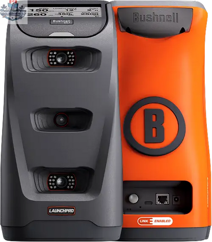 Bushnell Launch Pro – Circle B Edition | Tour‑Level Precision Golf Launch Monitor, Triple‑Camera, FSX‑Ready (Indoor/Outdoor) - Shopthatapp.ca