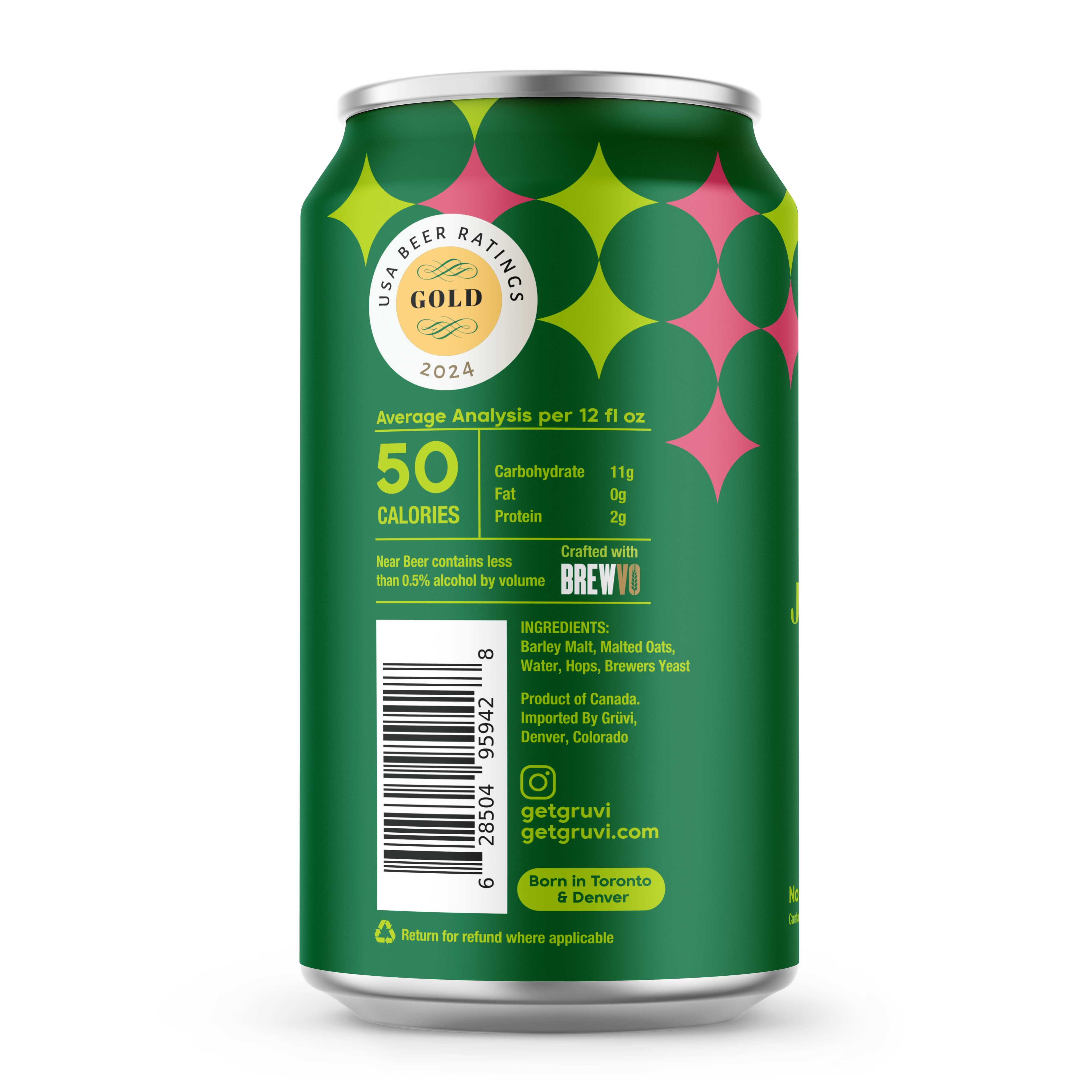 Grüvi Juicy Days IPA - Refreshing Craft Beer for Every Occasion