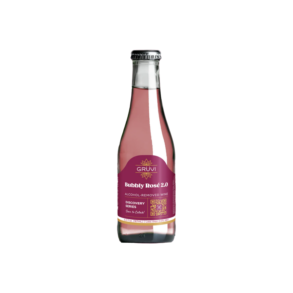 Grüvi Bubbly Rosé 2.0 - Sparkling Non-Alcoholic Wine