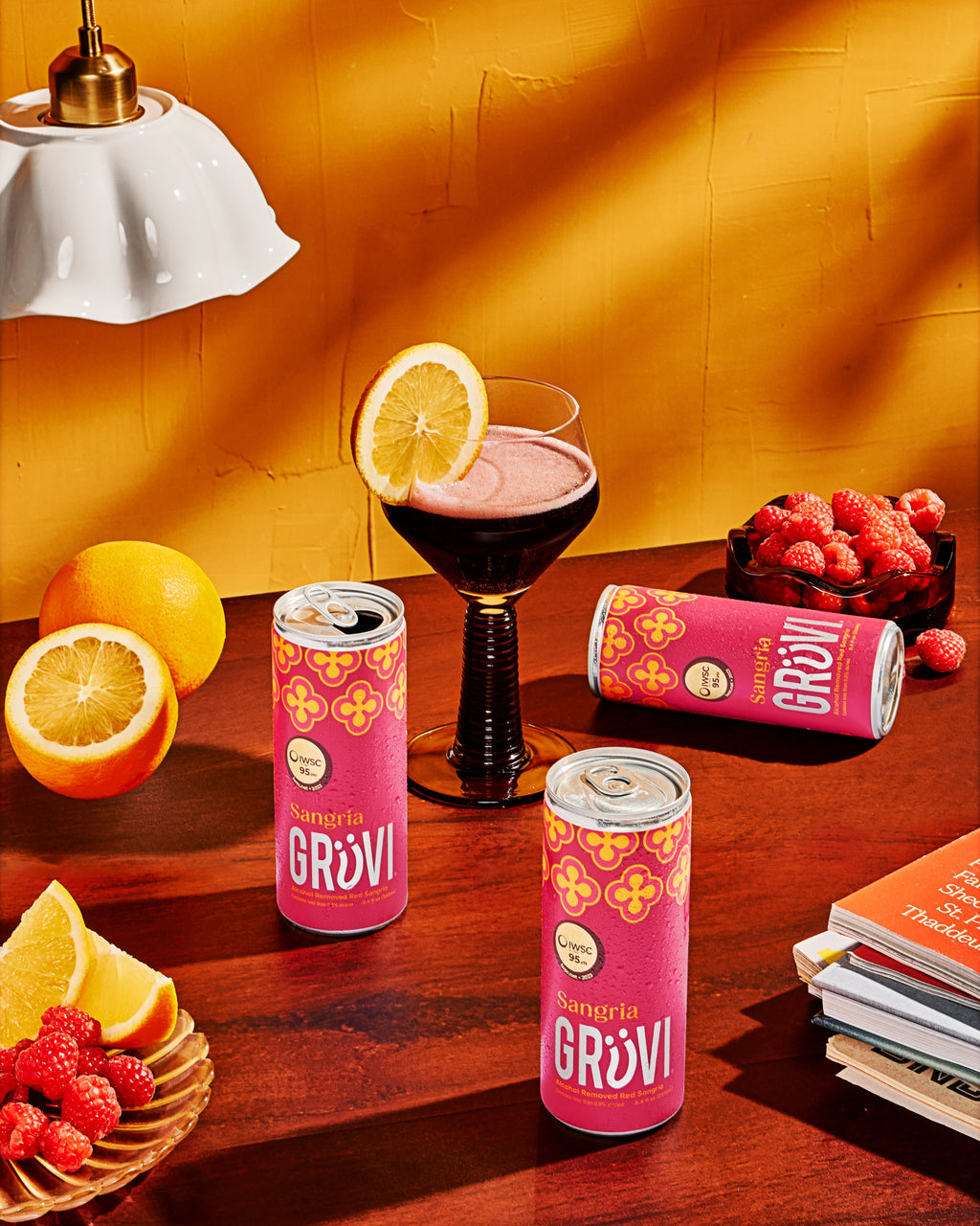 Grüvi Sangria - Refreshing Non-Alcoholic Wine Alternative