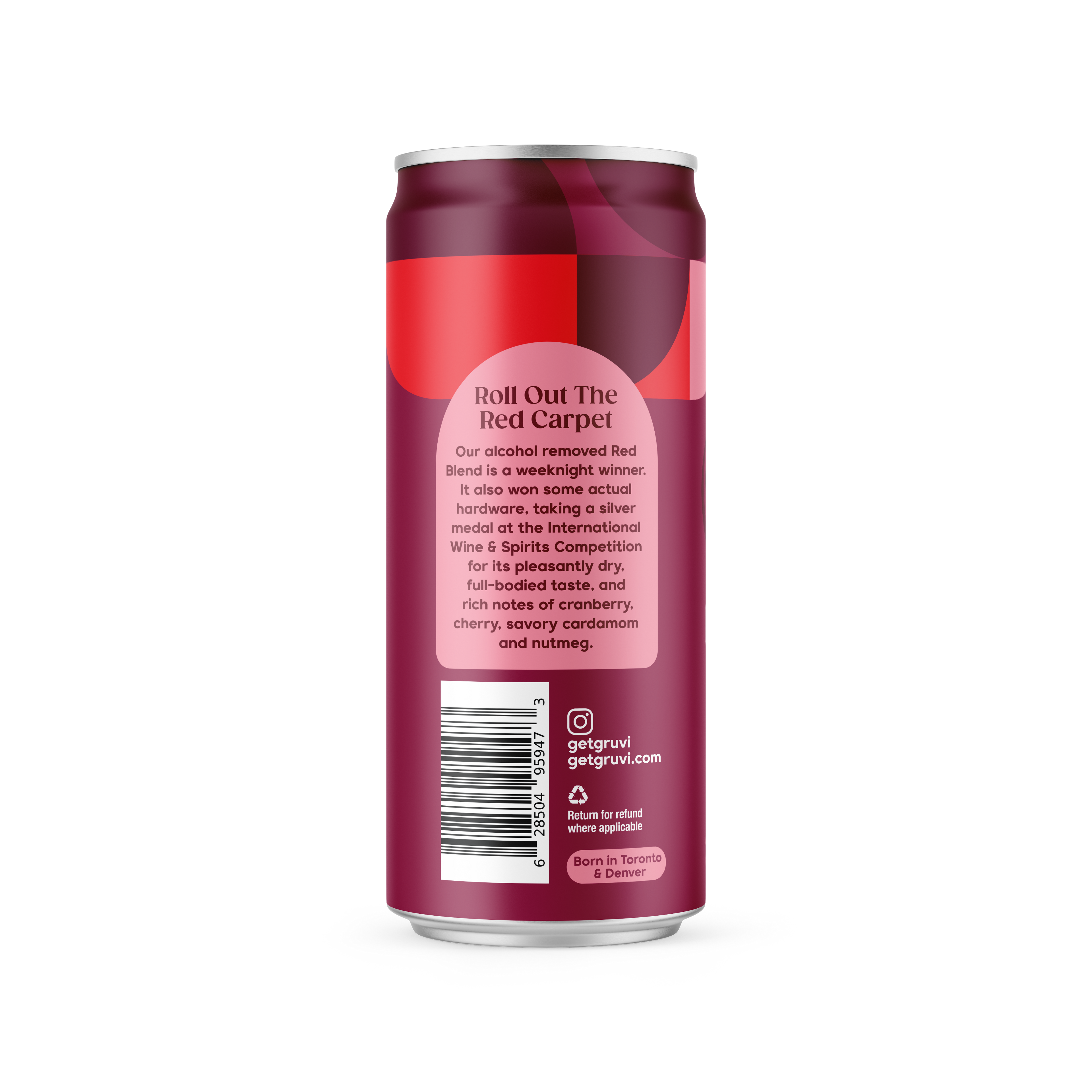 Grüvi Red Blend Wine - Bold Flavor Crafted for Every Occasion
